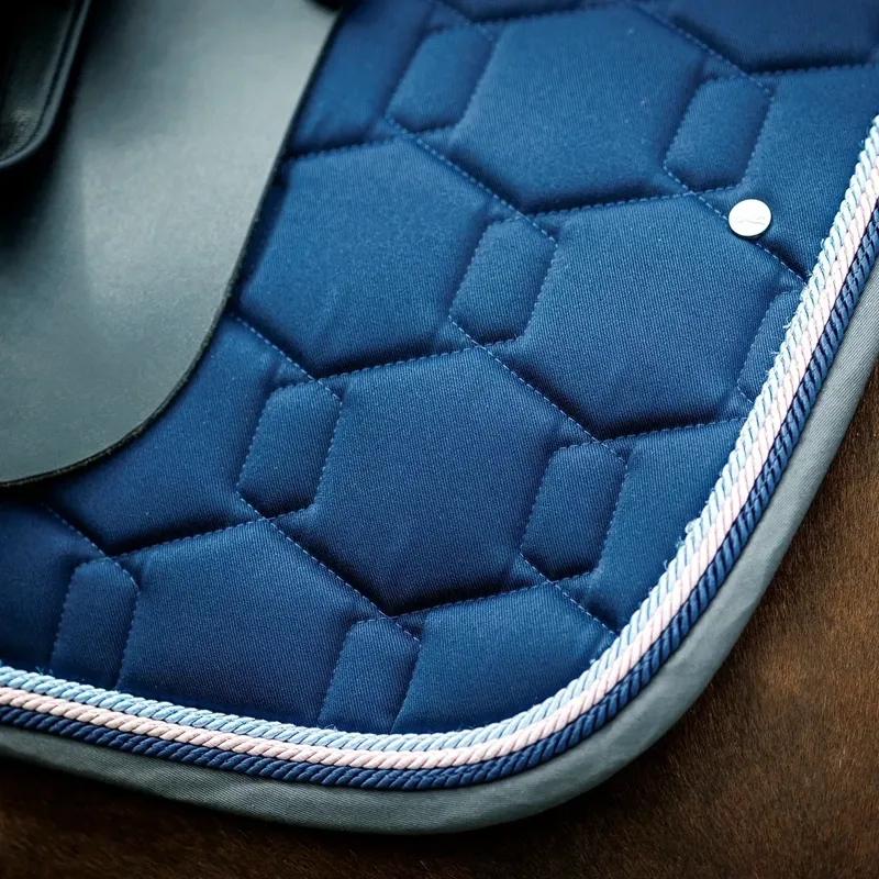Schockemohle Eco Comfort Dressage Saddle Pad - True Navy-2