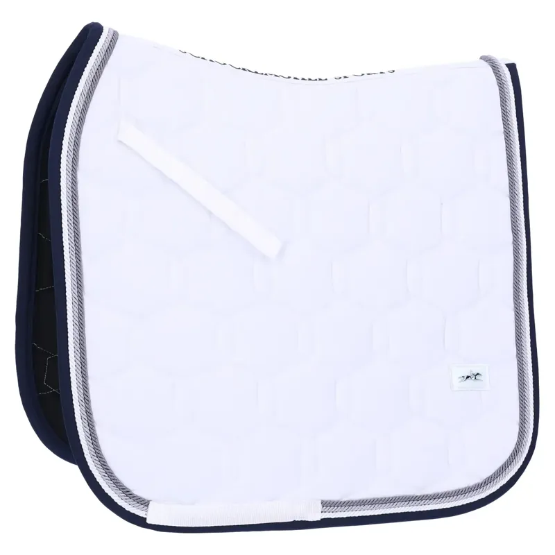 Schockemohle Eco Comfort Dressage Saddle Pad - White