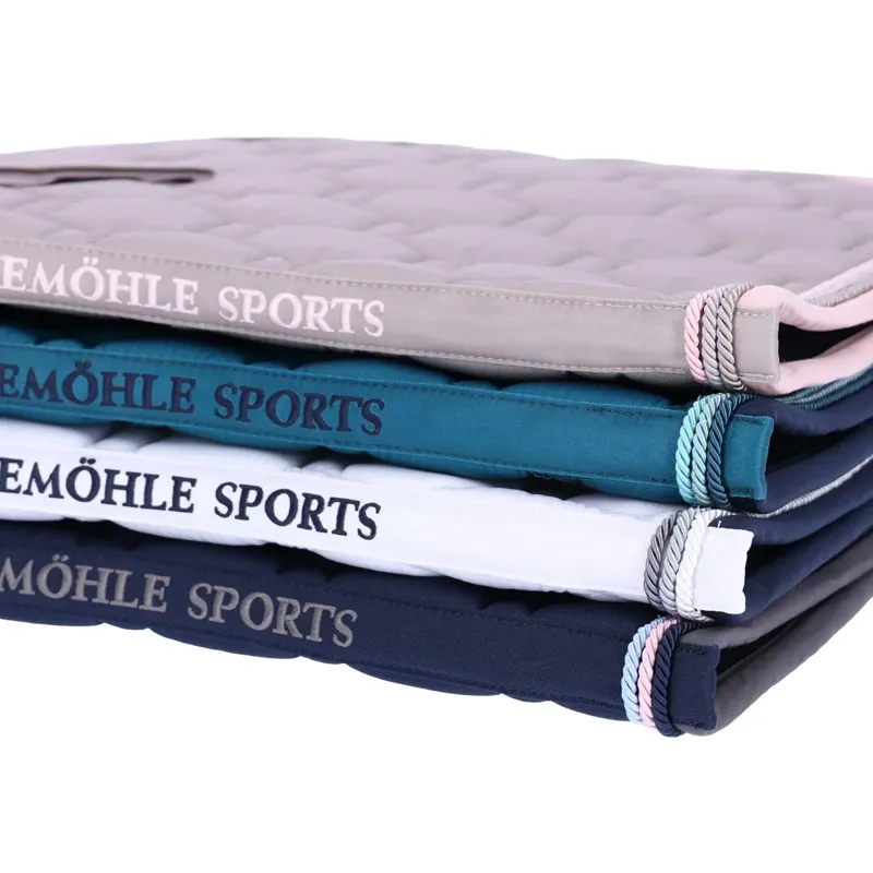 Schockemohle Eco Comfort Dressage Saddle Pad - White-2