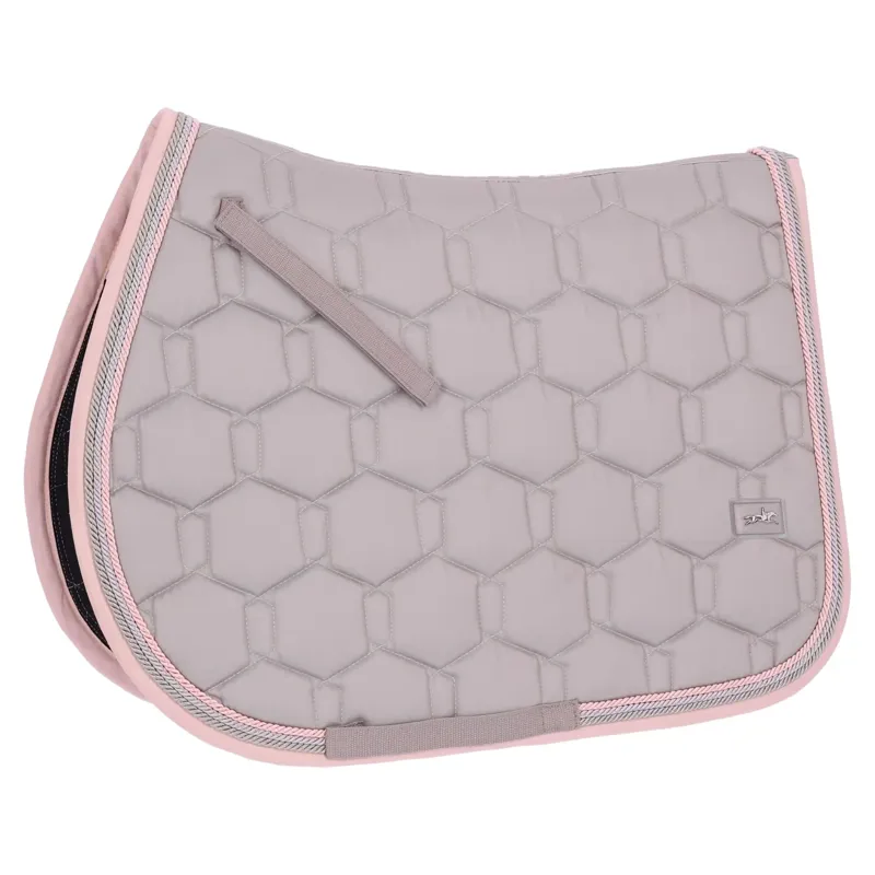 Schockemohle Eco Comfort Show Jumping Saddle Pad - Stone