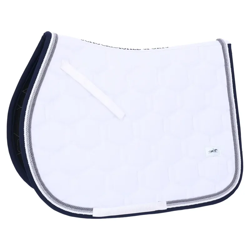 Schockemohle Eco Comfort Jump Saddle Pad - White