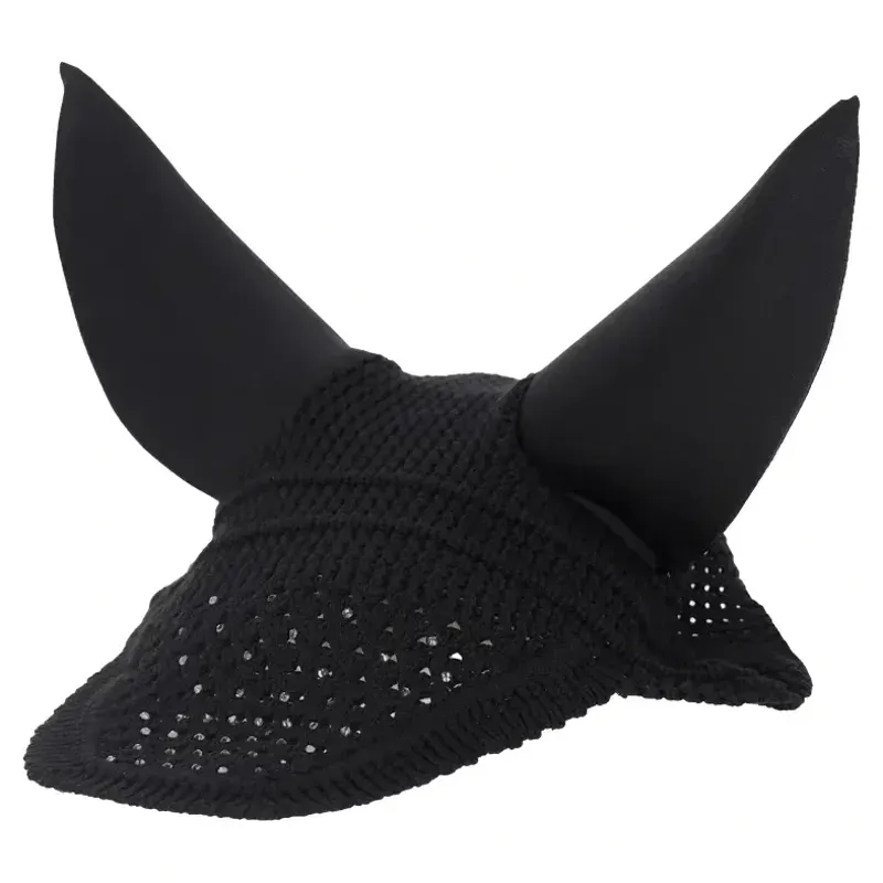 Schockemohle Elegant Sparkle SP Fly Bonnet - Black