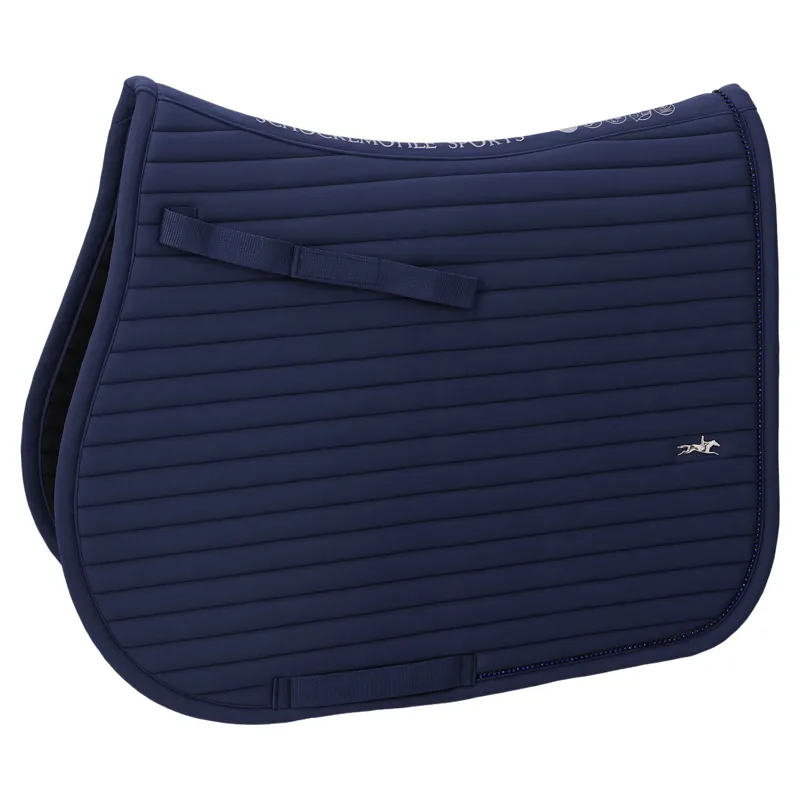 Schockemohle Enora Jump Saddle Pad - Dark Navy