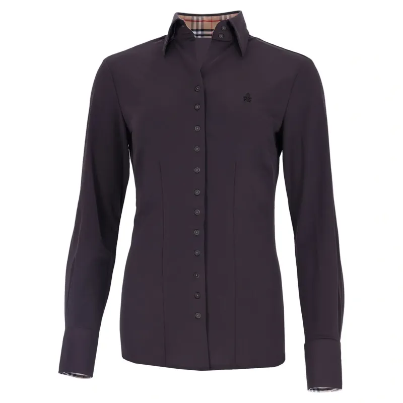 Fior Da Liso Nova London Women's Shirt - Dark Brown-1
