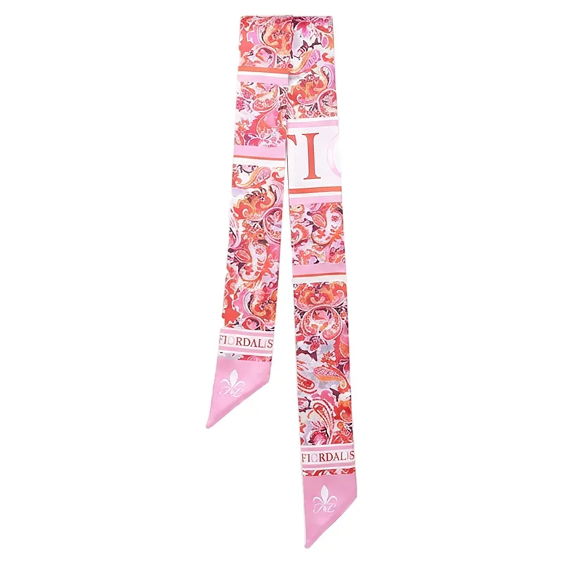Fior Da Liso Twilly Bandeau Scarf - Paisley L