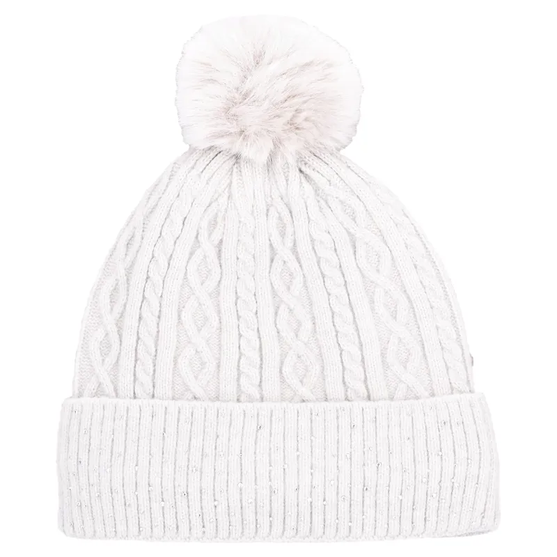 Schockemohle Glamour Beanie Hat - Silver Gray