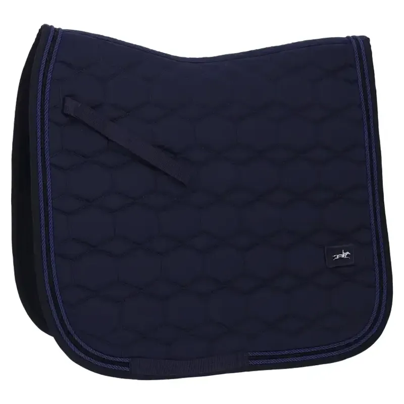 Schockemohle High Density Gloss Dressage Saddle Pad - Dark Navy