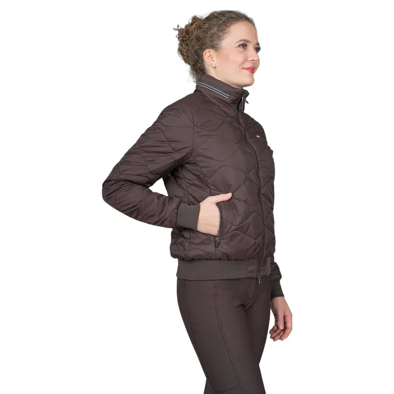 Schockemohle Janet Women's Lightweight Quilted Jacket - Mocca-7