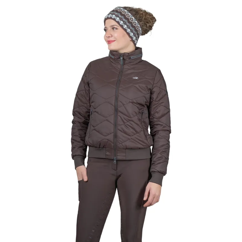 Schockemohle Janet Women's Lightweight Quilted Jacket - Mocca-8