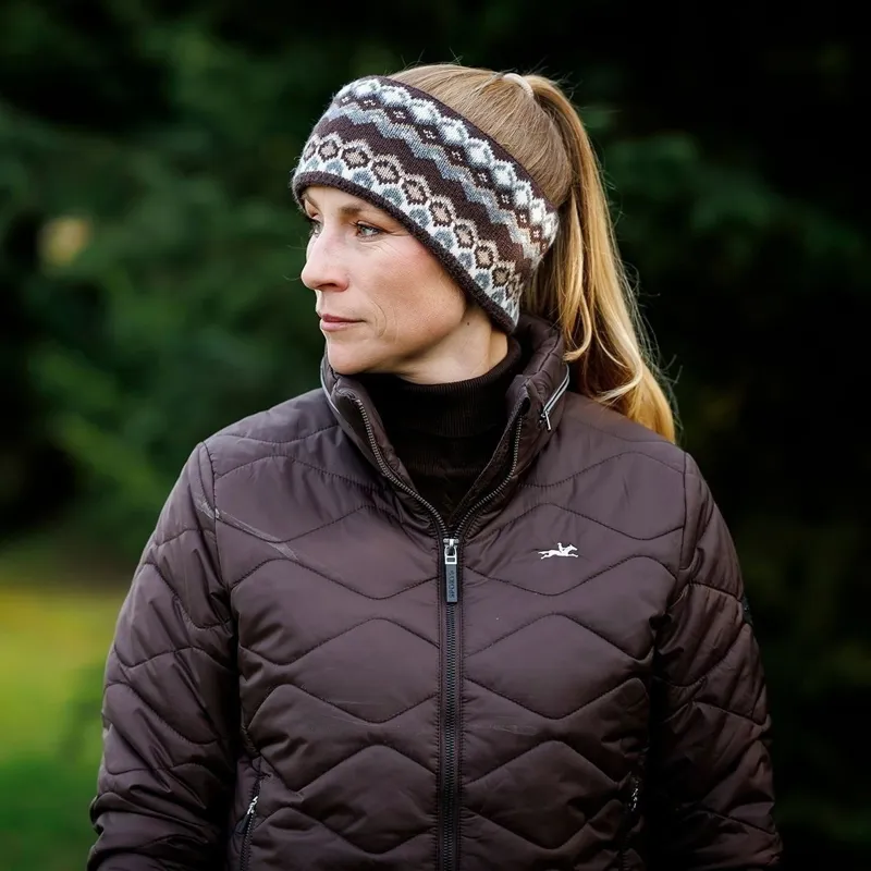 Schockemohle Janet Women's Lightweight Quilted Jacket - Mocca-9