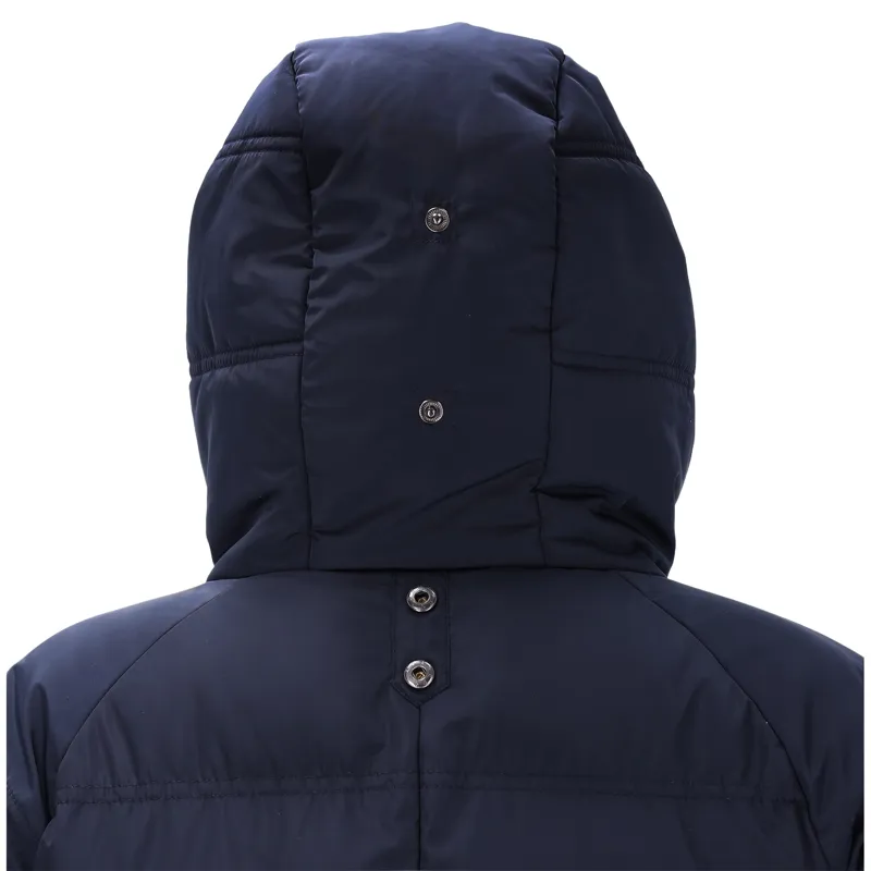 Schockemohle Kacy Women's Long Padded Coat - Dark Navy-3