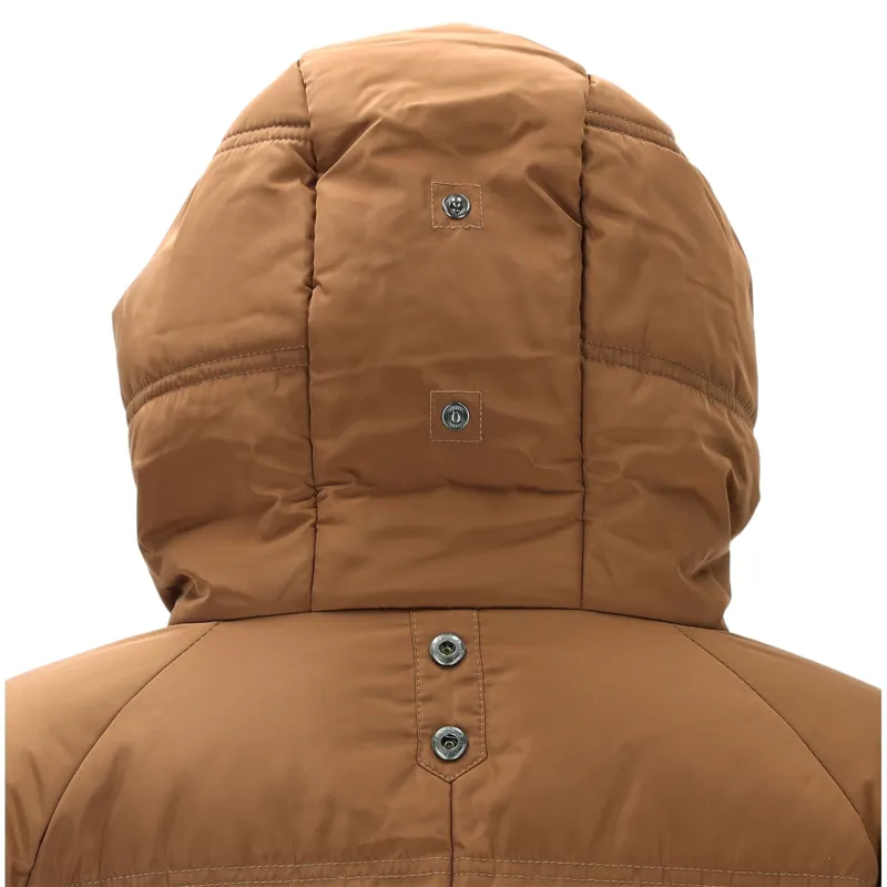 Schockemohle Kacy Women's Long Padded Coat - Nougat-7