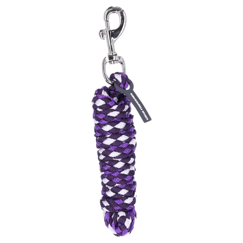 Schockemohle Catch Lead Rope - Dark Purple/Dahlia