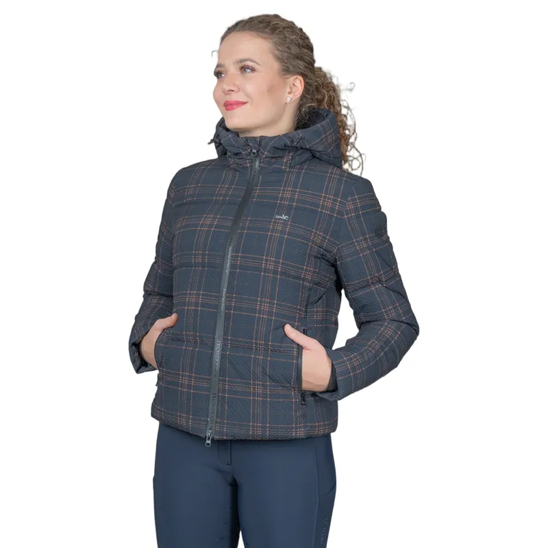 Schockemohle Leni Women's Padded Jacket - Dark Navy-2
