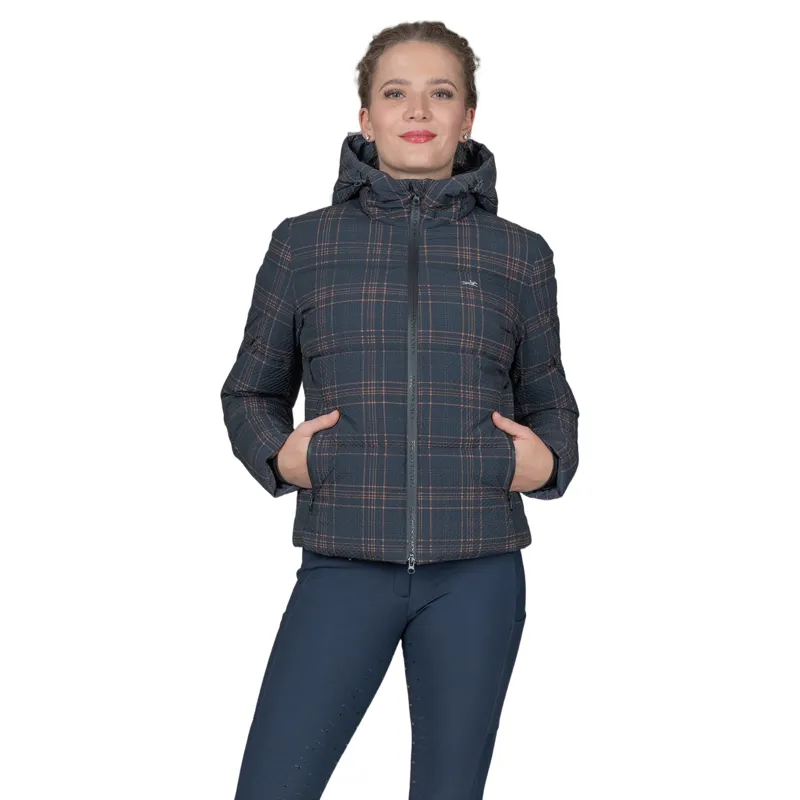 Schockemohle Leni Women's Padded Jacket - Dark Navy-6