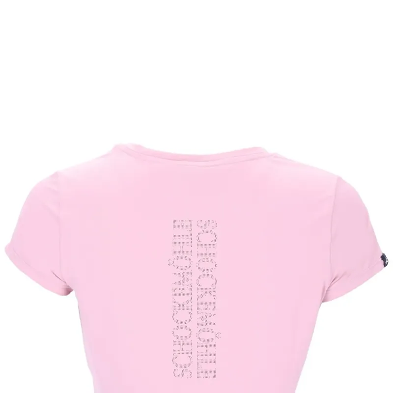 Schockemohle Nola SP Womens T-Shirt - Powder Pink-4