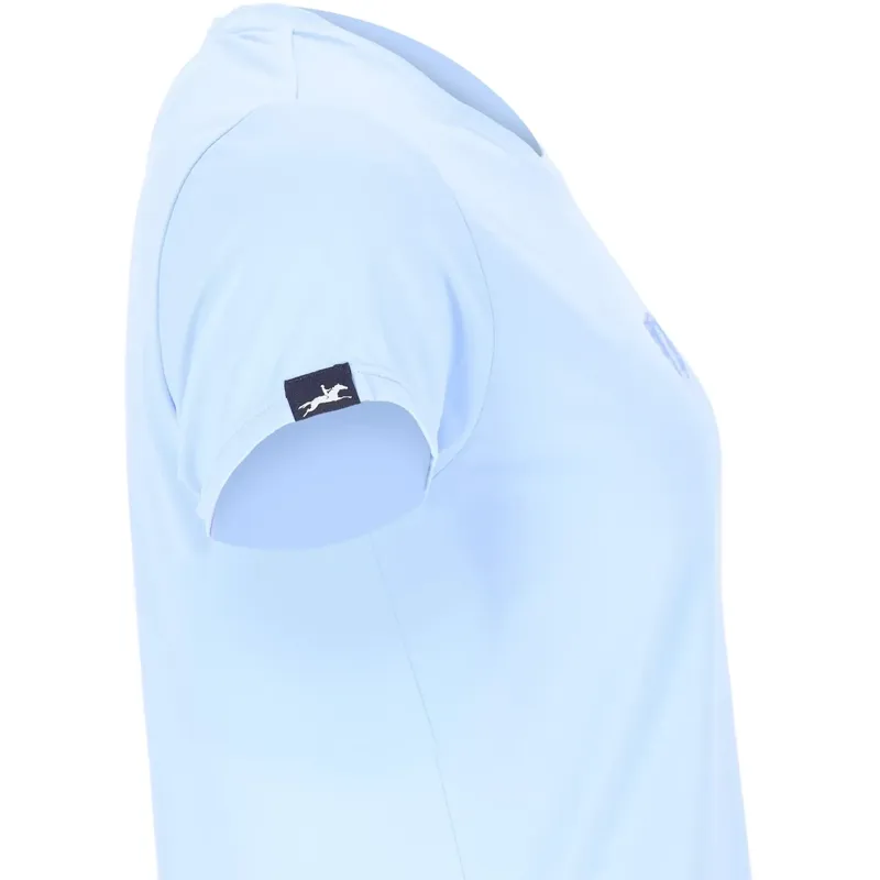 Schockemohle Nola SP Women's T-Shirt - Sky Blue-4