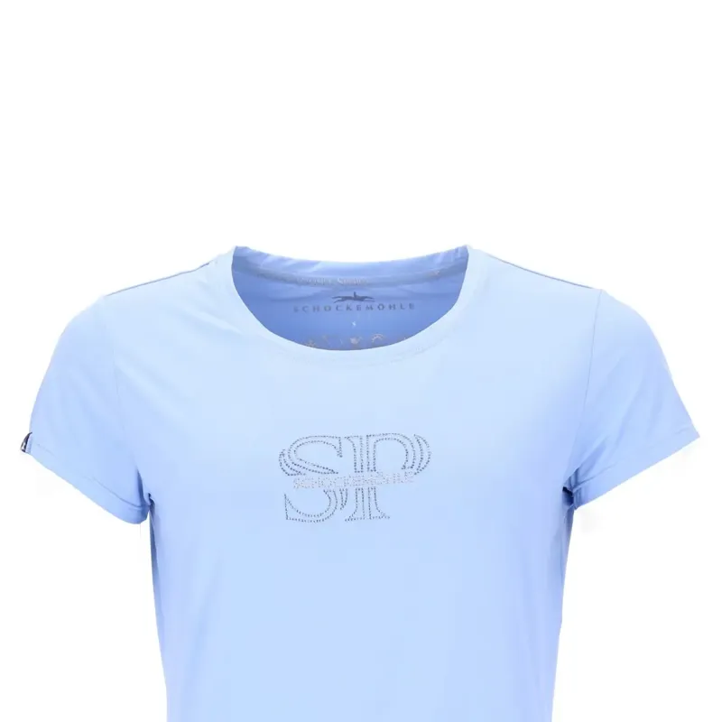 Schockemohle Nola SP Women's T-Shirt - Sky Blue-5
