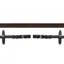 Schockemohle Rubber Grip Reins with Buckles - Dark Brown/Silver