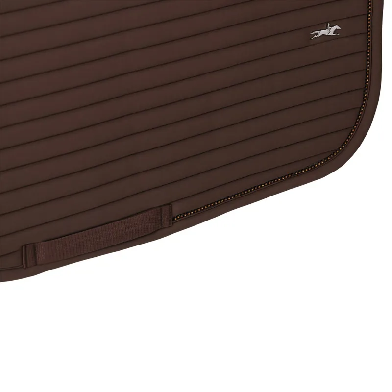 Schockemohle Enora Jump Saddle Pad - Mocha-4