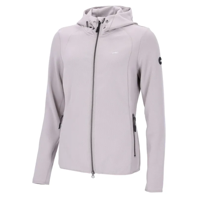 Schockemohle Savina Women's Full-Zip Hoodie - Stone