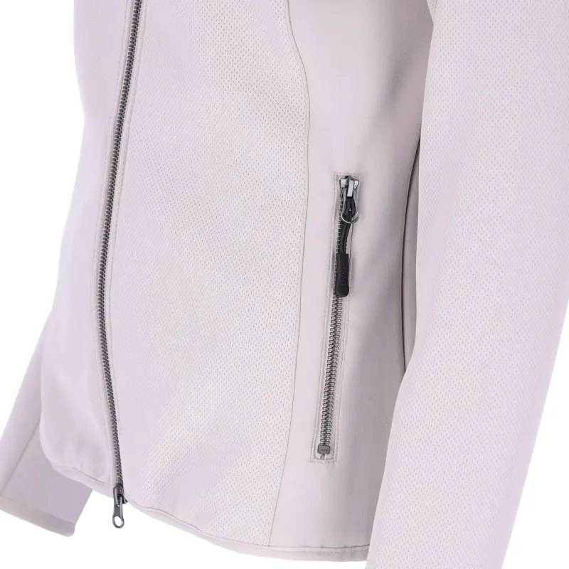 Schockemohle Savina Women's Full-Zip Hoodie - Stone-3