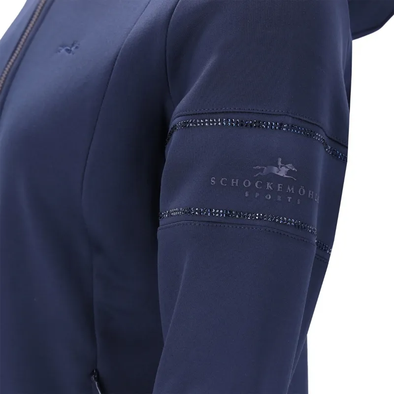 Schockemohle Sophie Style Women's Full Zip Jacket - Dark Navy-2