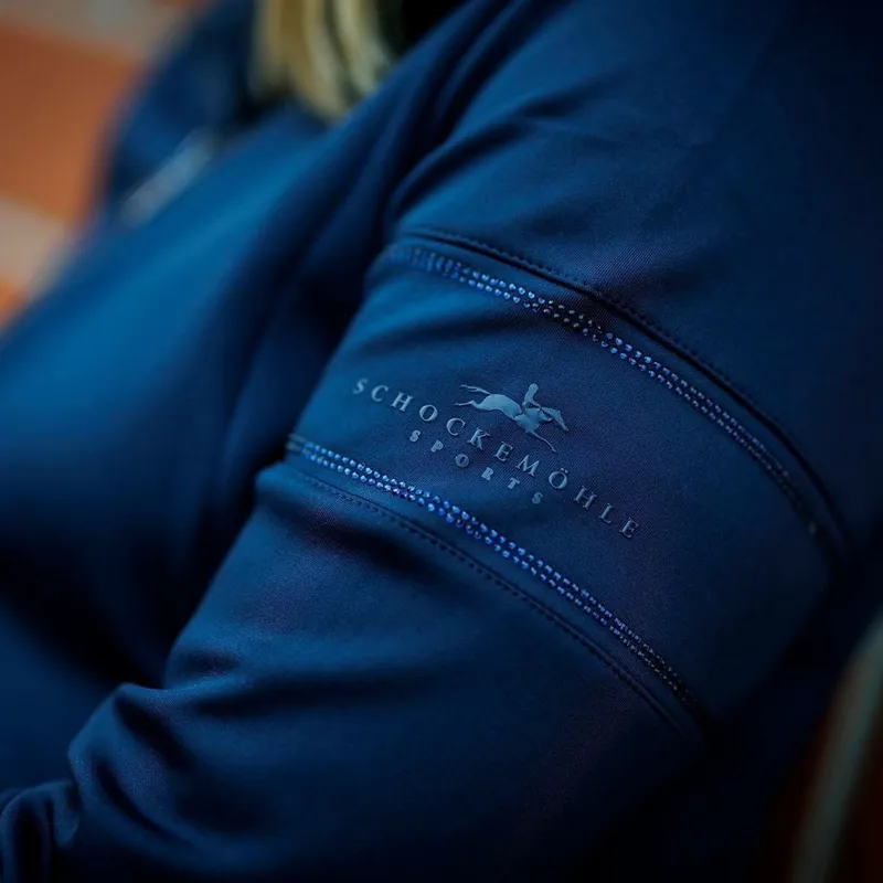 Schockemohle Sophie Style Women's Full Zip Jacket - Dark Navy-4