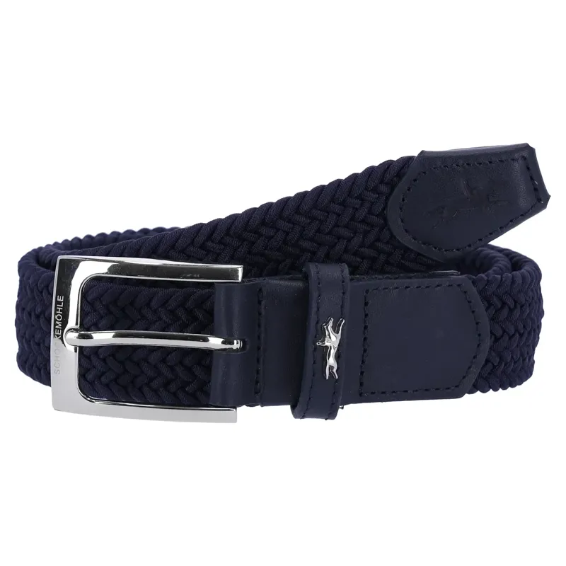 Schockemohle Sporty Logo III Belt - Dark Navy
