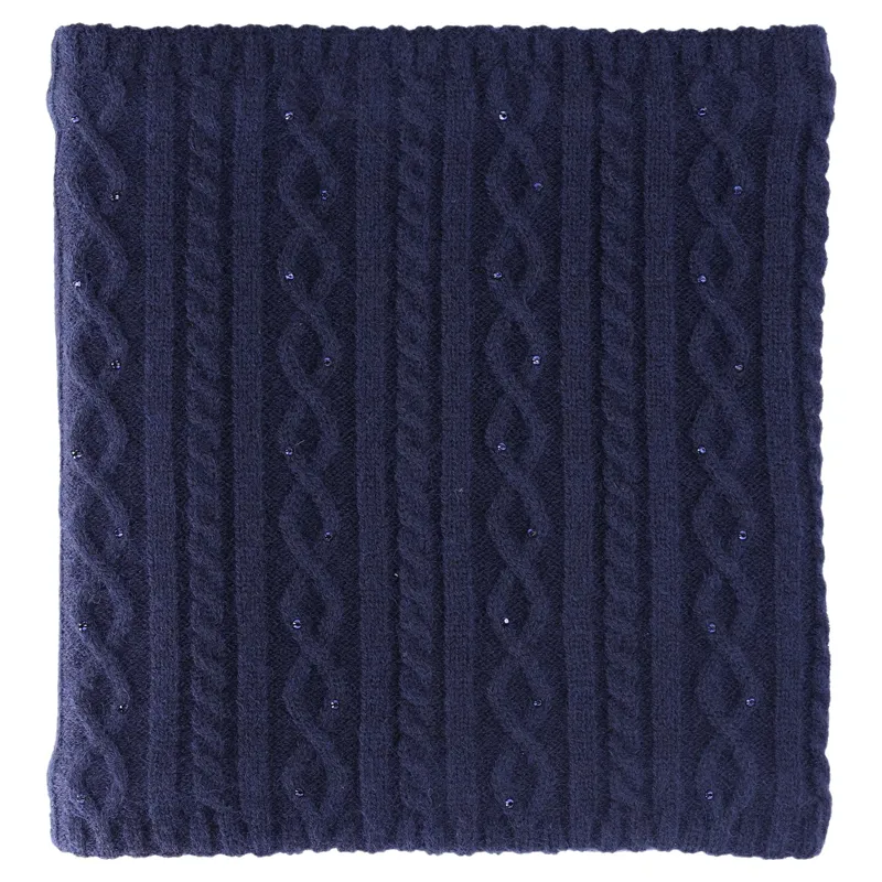 Schockemohle Glamour Women's Fleece Neck Warmer - Dark Navy