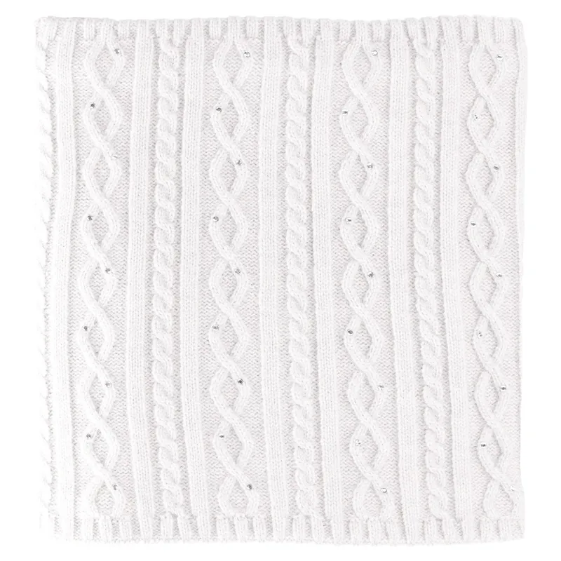 Schockemohle Glamour Women's Fleece Neck Tube - Silver Grey