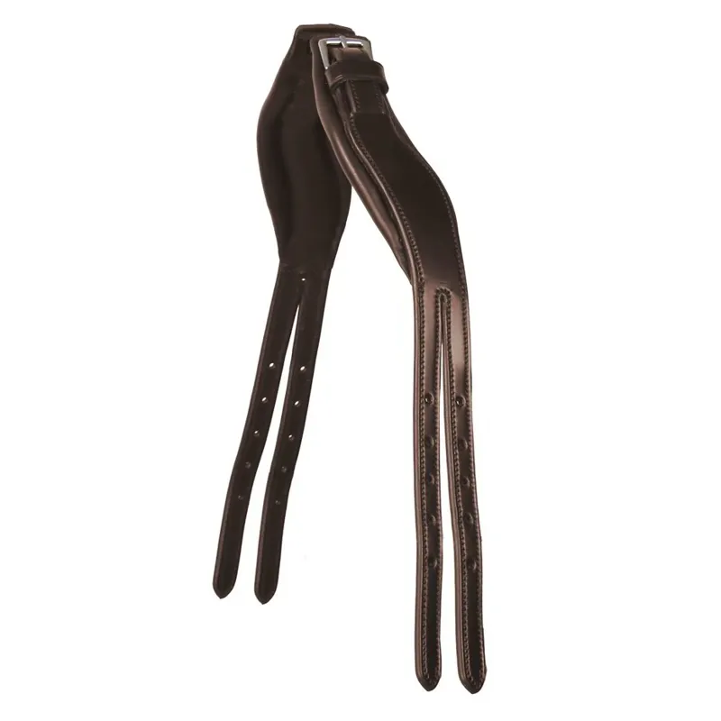 Schockemohle Equitus Rho Anatomic Crownpiece - Espresso/Silver