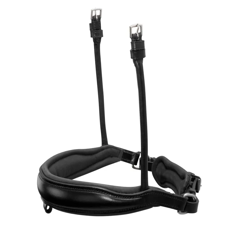 Schockemohle Malibu Noseband - Black/Silver