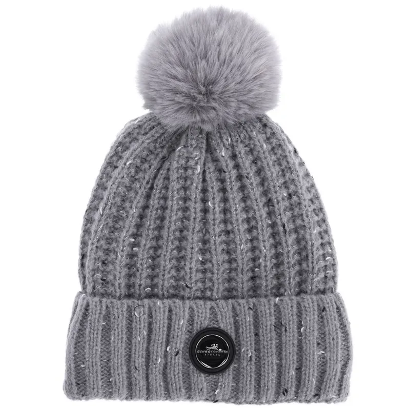 Schockemohle Melange Beanie Hat - Asphalt