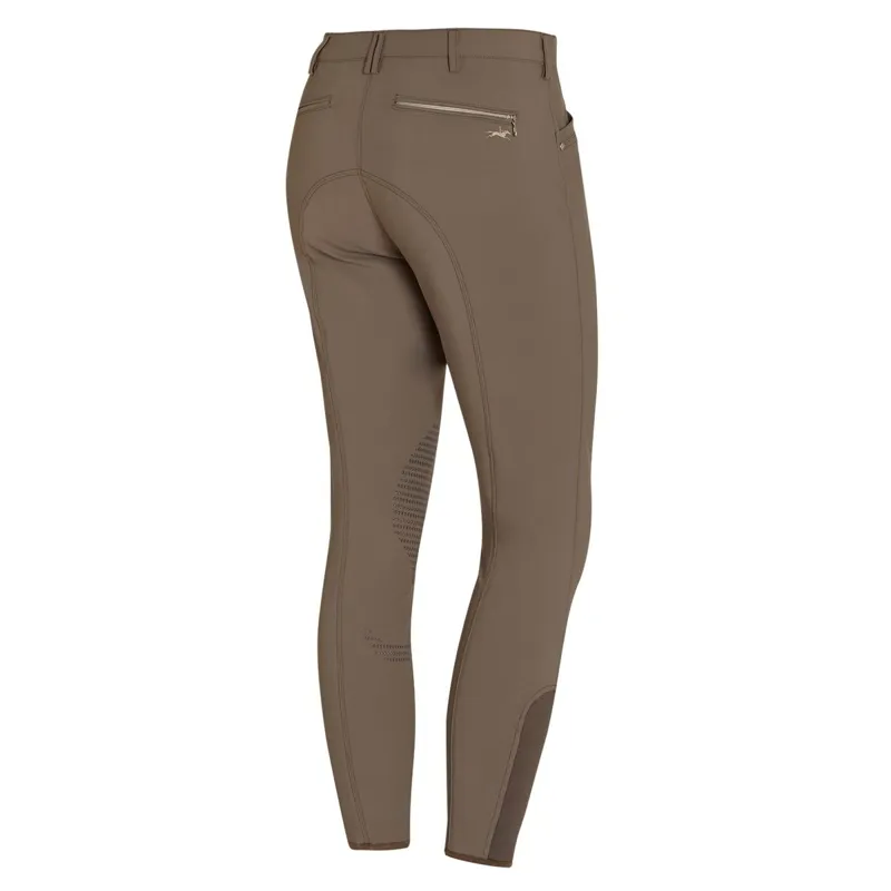 Schockemohle Summer Fynn Knee Grip Men's Breeches - Taupe-1