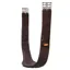 Schockemohle Portland Leather Girth - Espresso/Silver