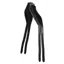 Schockemohle Equitus Rho Anatomic Crownpiece - Black