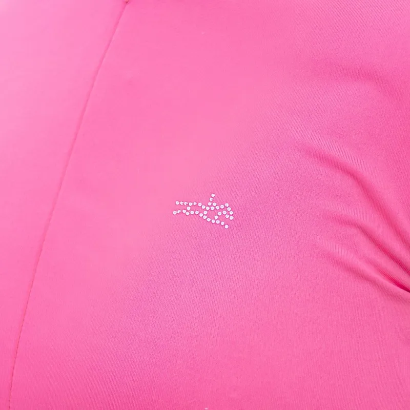 Schockemohle Summer Page Style Ladies Functional Shirt - Hot Pink-1