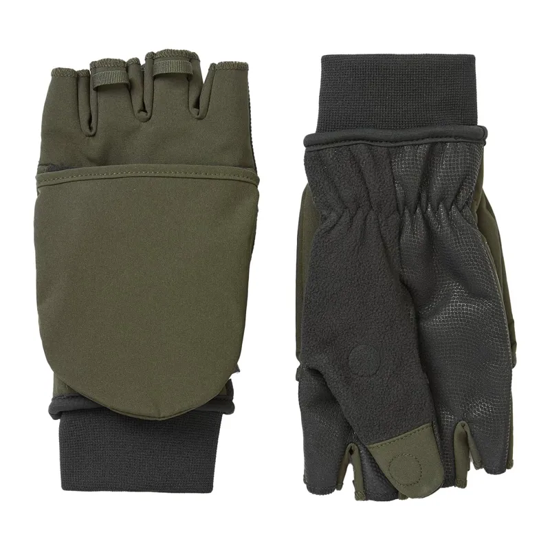 Sealskinz Walpole Windproof Cold Weather Convertible Mitt - Olive Green