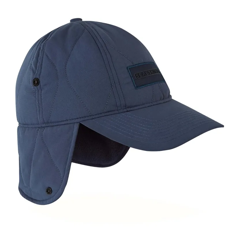 Sealskinz Diss Waterproof Men's Onion Quilt Ear Warmer Cap - Navy