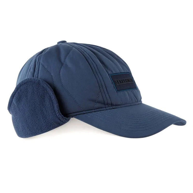 Sealskinz Diss Waterproof Men's Onion Quilt Ear Warmer Cap - Navy-1