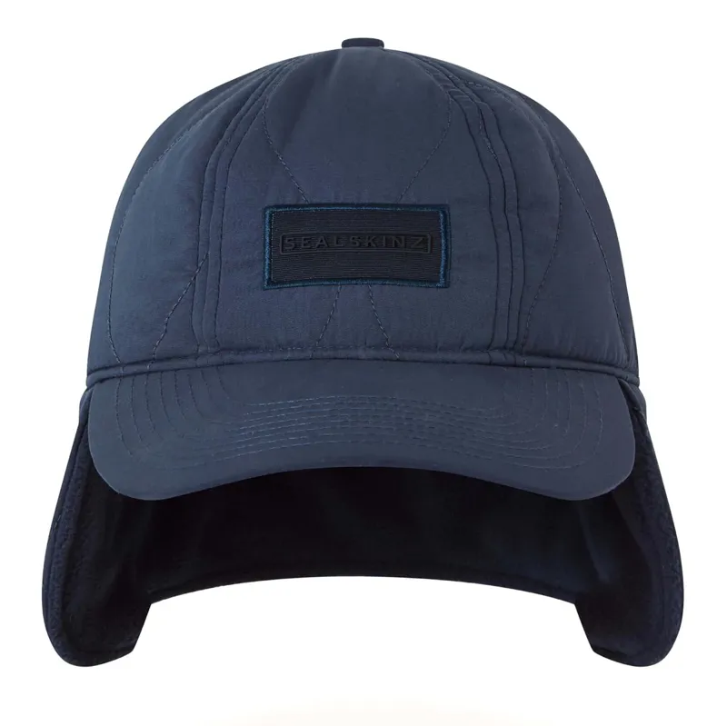 Sealskinz Diss Waterproof Men's Onion Quilt Ear Warmer Cap - Navy-2