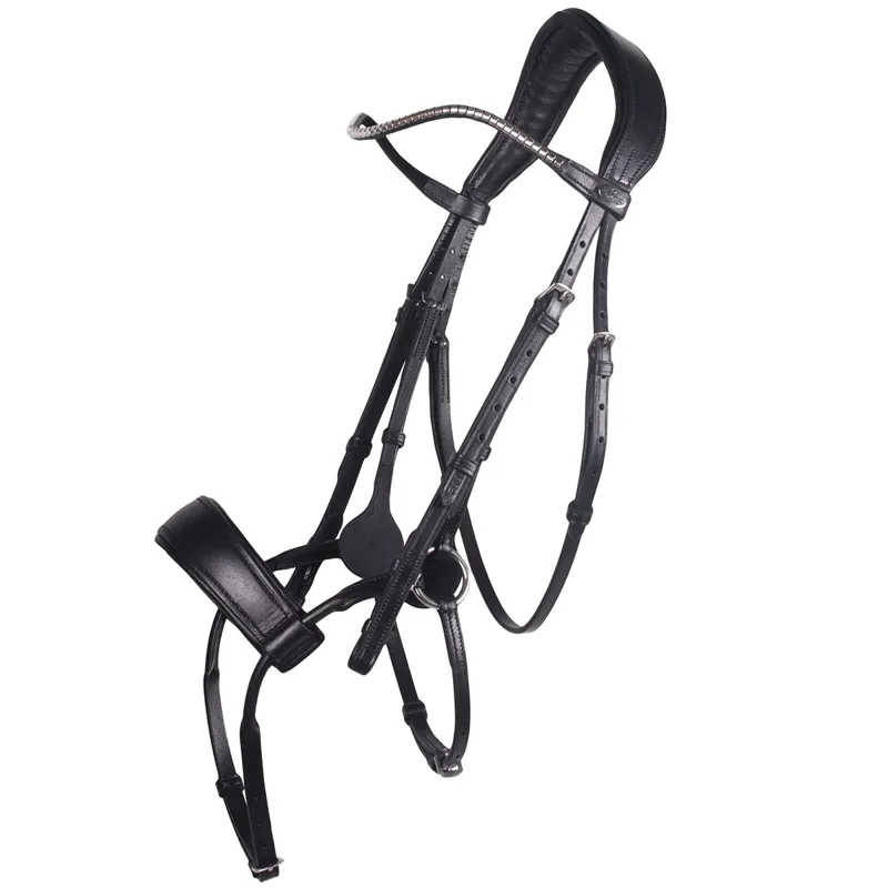 QHP Sedna Bridle with Reins - Black