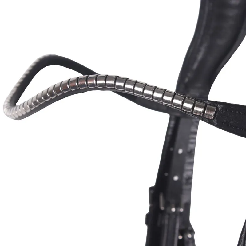 QHP Sedna Bridle with Reins - Black-5