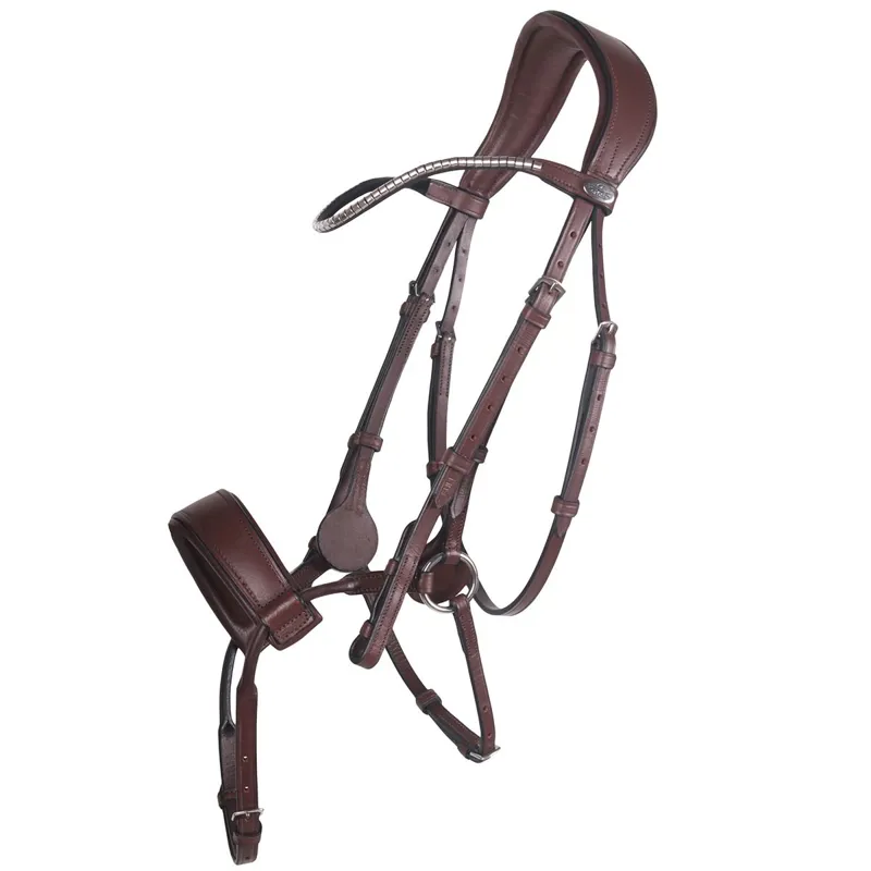 QHP Sedna Bridle with Reins - Brown