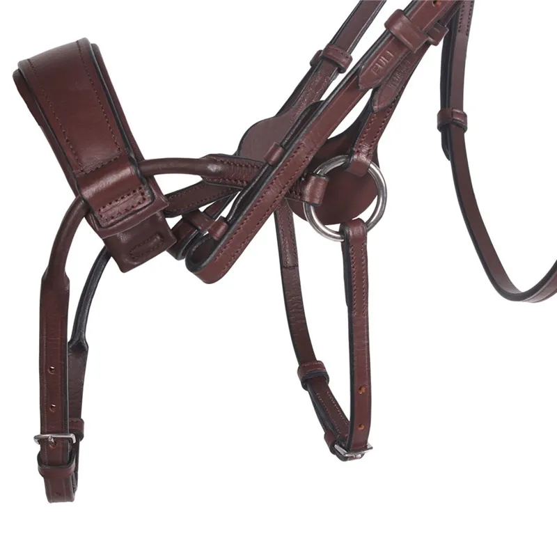 QHP Sedna Bridle with Reins - Brown-6