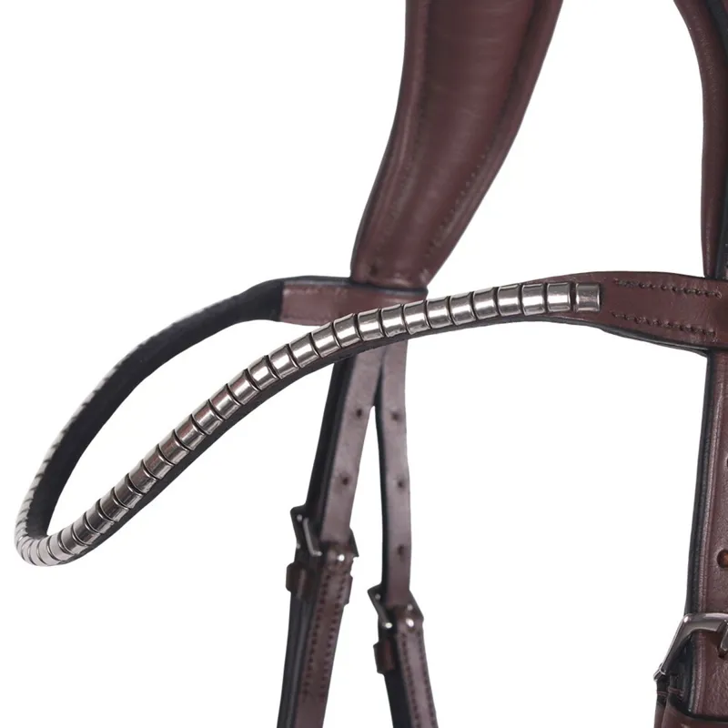 QHP Sedna Bridle with Reins - Brown-4