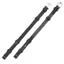 Schockemohle Select Cheek Pieces-Black/Silver