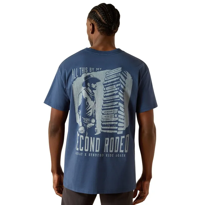 Ariat Sendero Second Rodeo Men's T-Shirt - Dark Denim