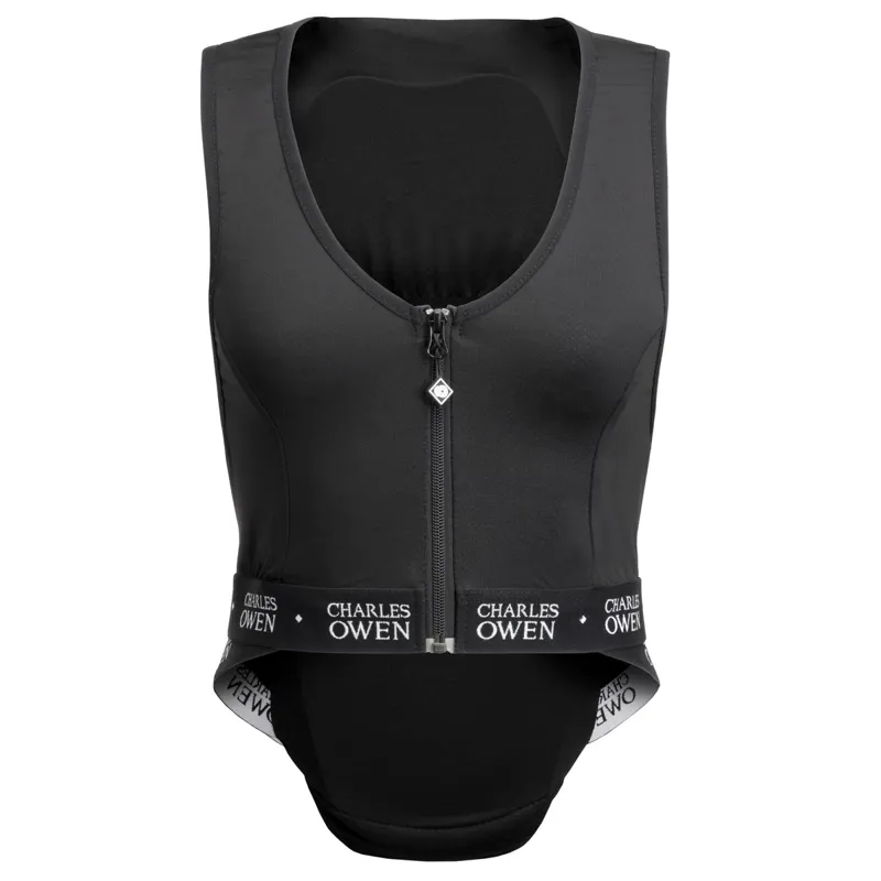 Charles Owen Shadow Women's Back Protector - Black-2